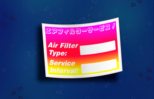 Atrius Air Filter Sticker