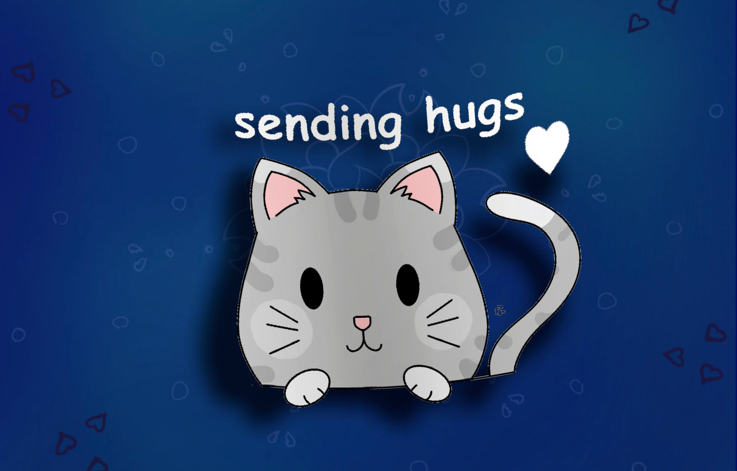 Sending Hugs Cutout