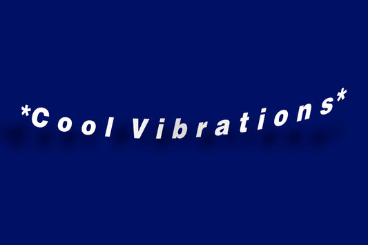 Cool Vibrations Diecut Sticker