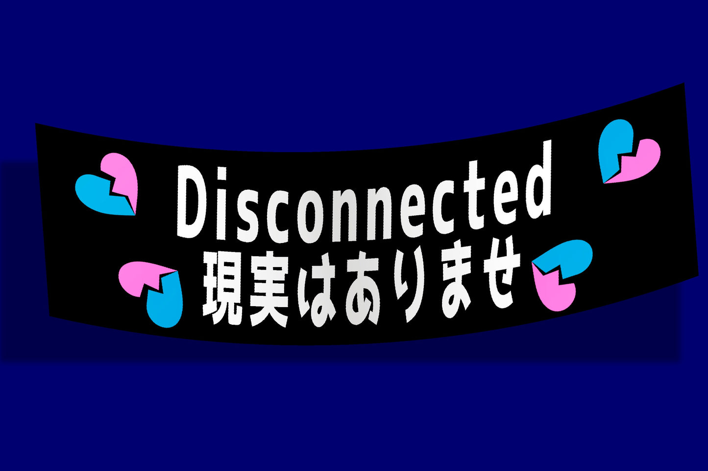 Disconnected "No Reality" Slap Clearing Sale